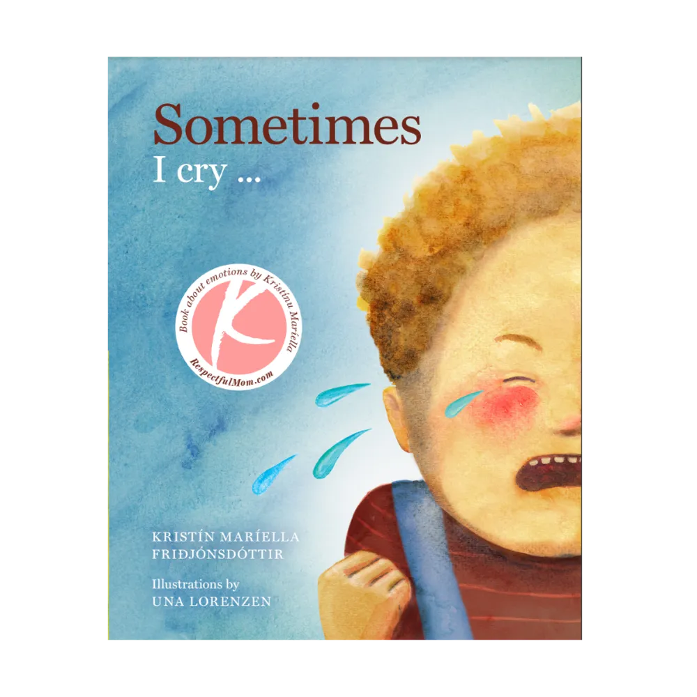 The blue cover: Sometimes I cry, a child crying