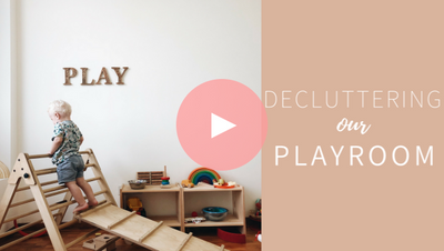 Decluttering Our Playroom